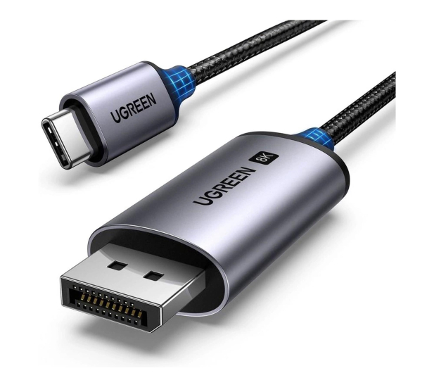 UGREEN Kabel CM556 USB-C do DisplayPort 8K 1m czarny - 1489028 - zdjęcie